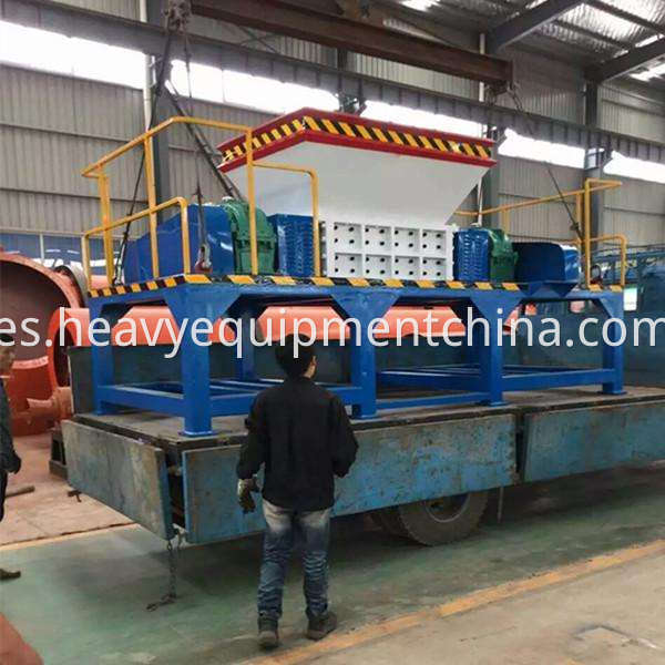 Twin Shaft Shredder Machine